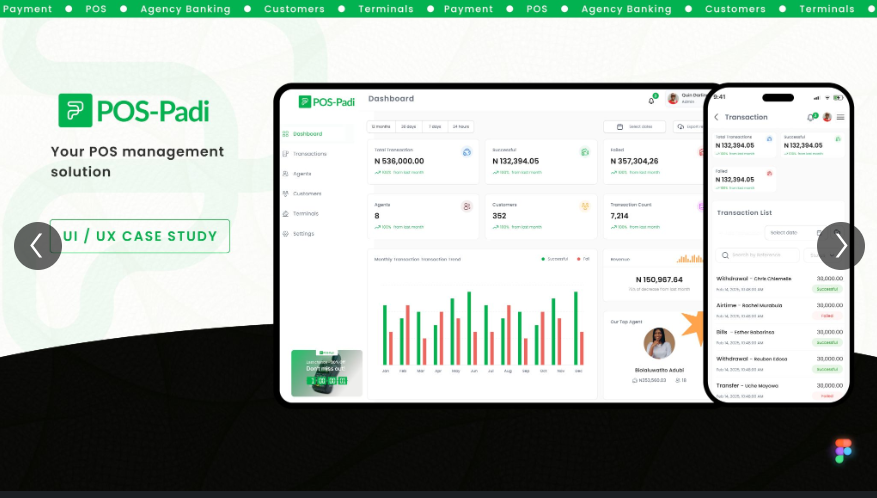 POS-Padi Dashboard